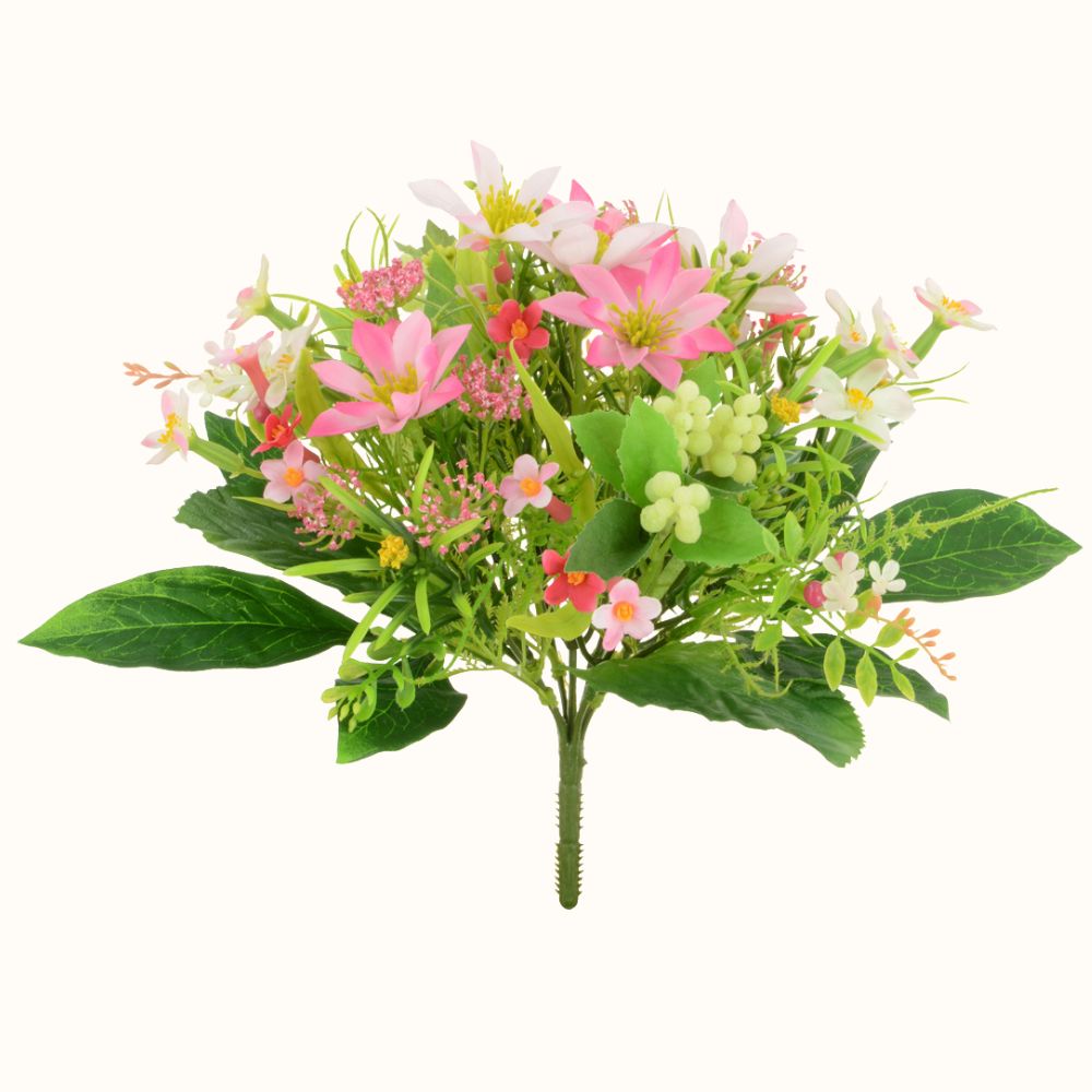 Floralsilk Day Lily & Dill Flower Bouquet