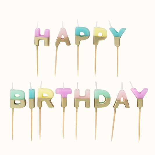 Happy Birthday Candles