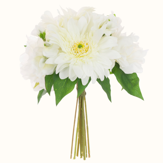 Floralsilk Peony, Gerbera & Sweet Pea Bouquet