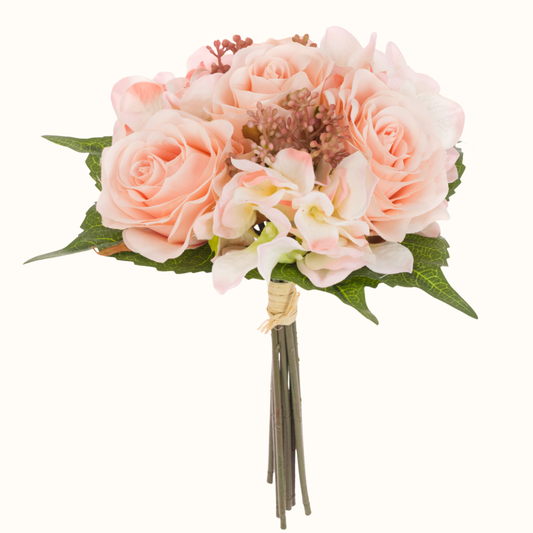 Floralsilk Rose & Hydrangea Bouquet
