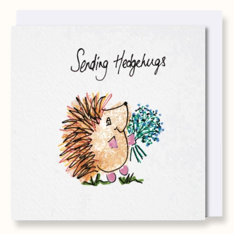 Sending Hedgehugs Card