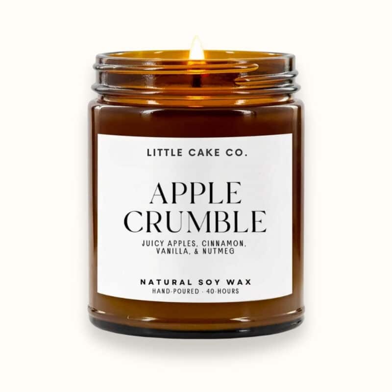 Apple Crumble Soy Candle