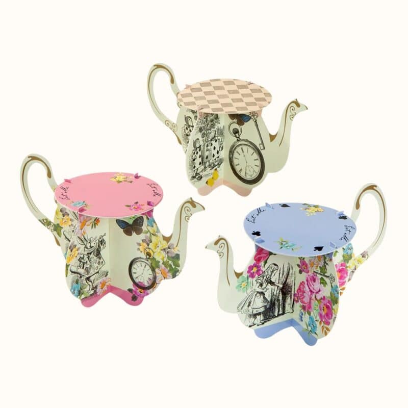 Alice in Wonderland Teapot Cake Stands - Image 2