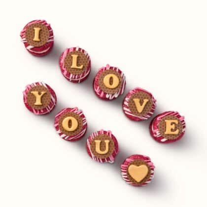 Message Cakes: 'I Love You'